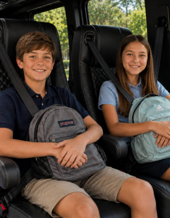 interior of vehicle